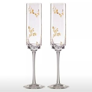 Lenox Opal Innocence Flute Pair & Reviews -Glassware & Drinkware sold out online